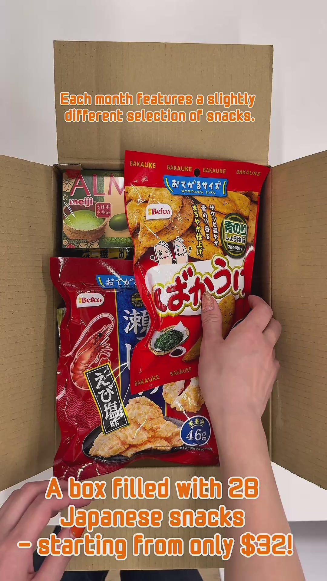 Discovery Plan (17 core snacks + 11 seasonal surprises / Total: 28 items)